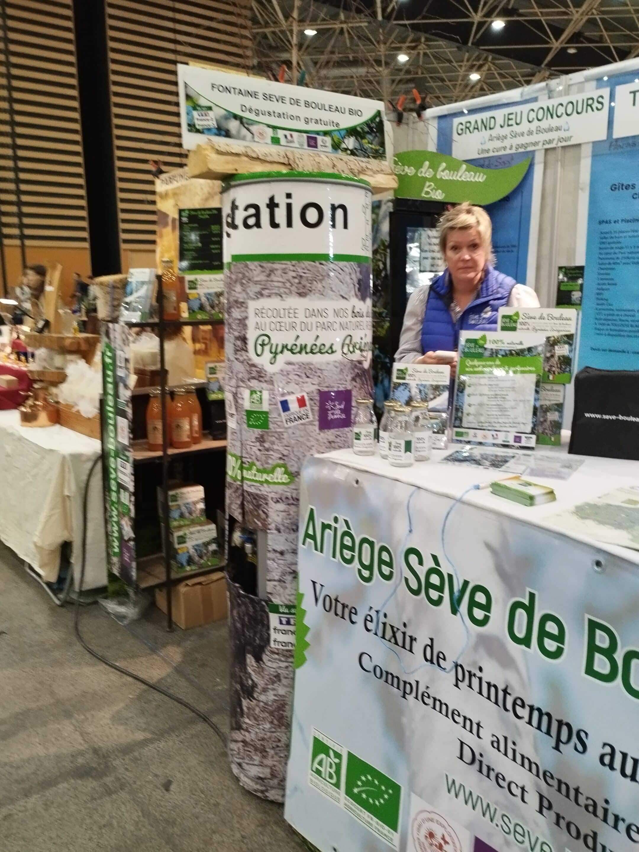 Ariège sève de bouleau bio salon primevere lyon 2024